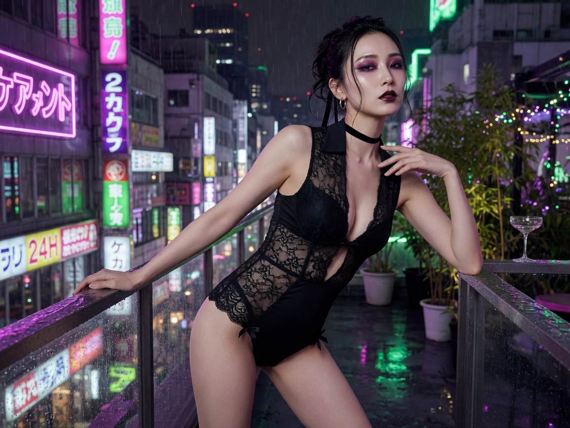 Tenshigao editorial image