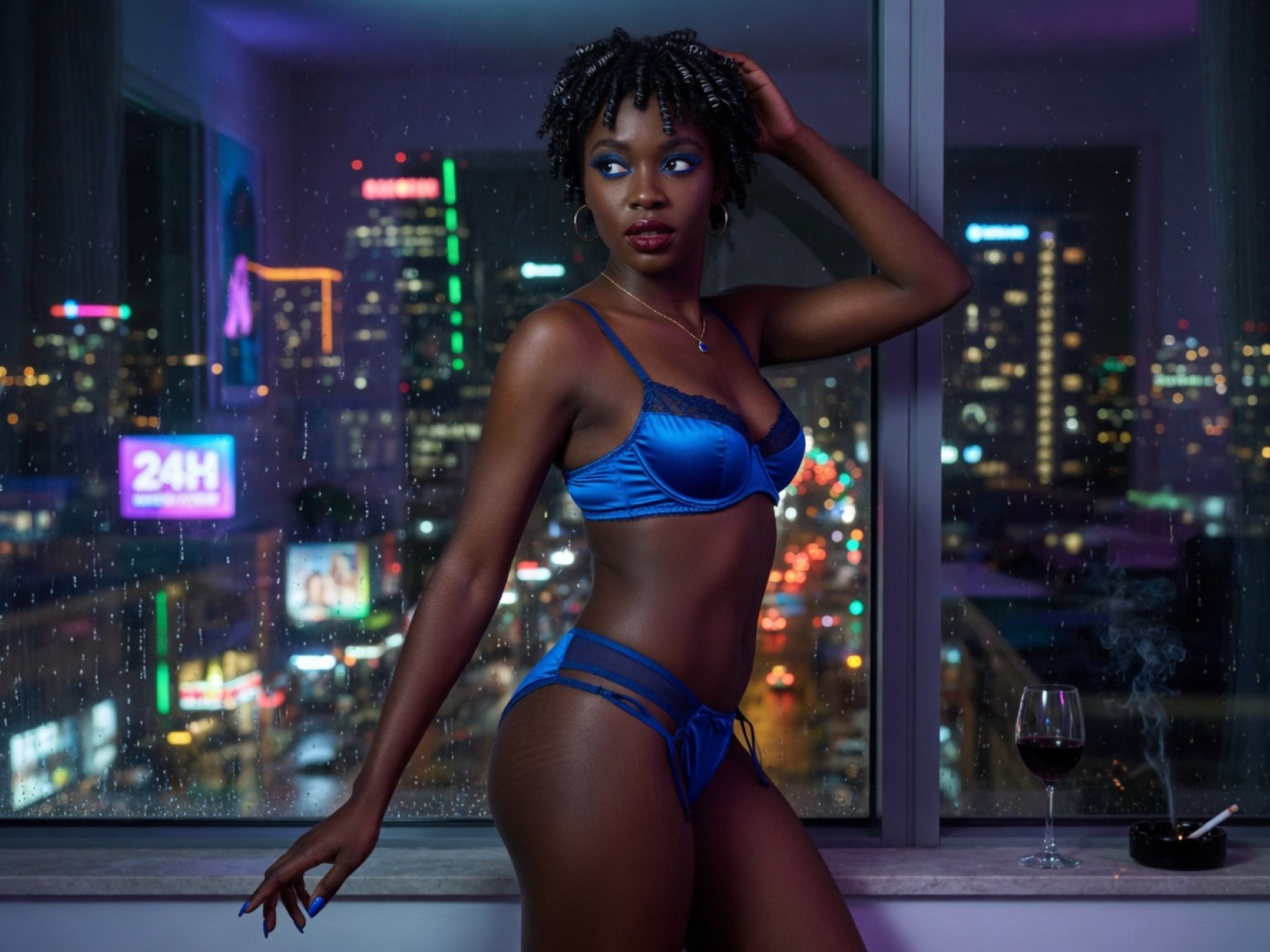 Black 4K editorial image